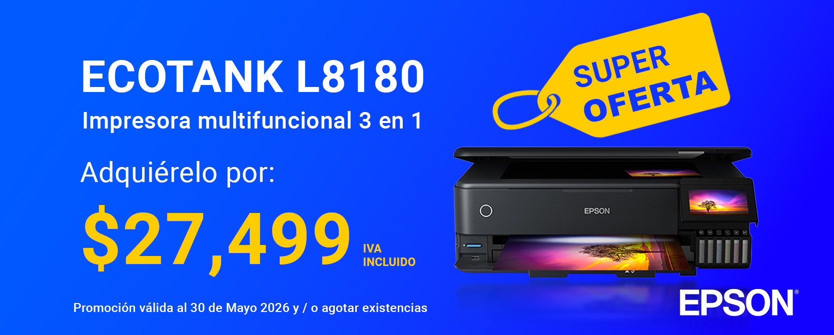 Oferta Ecotank L8180